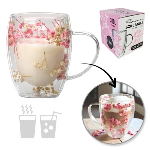 theeglas dubbelwandig gips